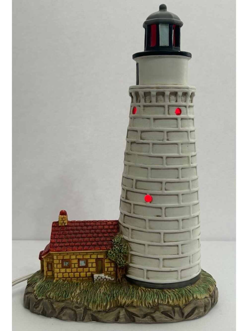 Geo Z. Lefton Cana Island Lighthouse Night Light Lamp Lake Michigan Wisconsin